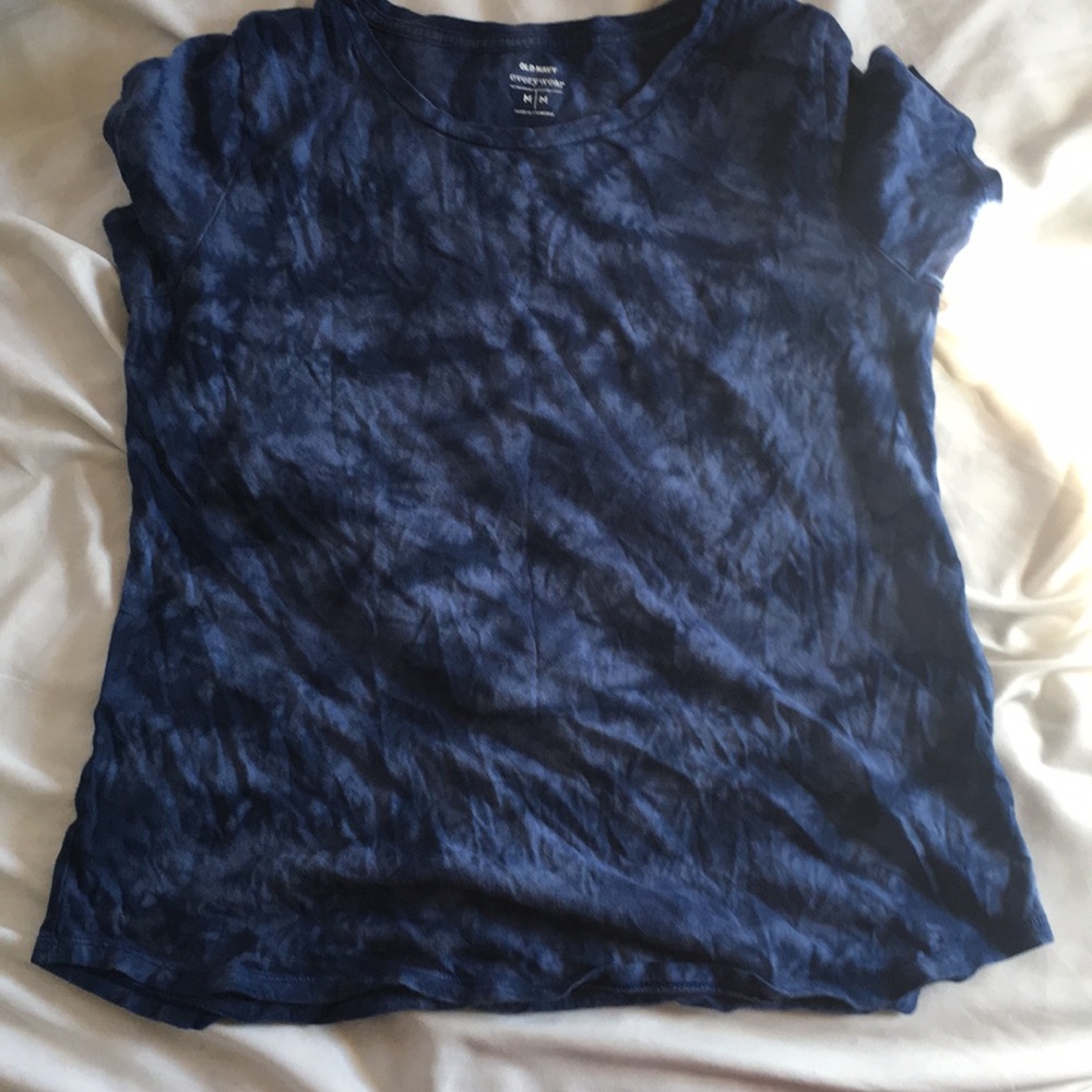 Old Navy blue tie dye t-shirt